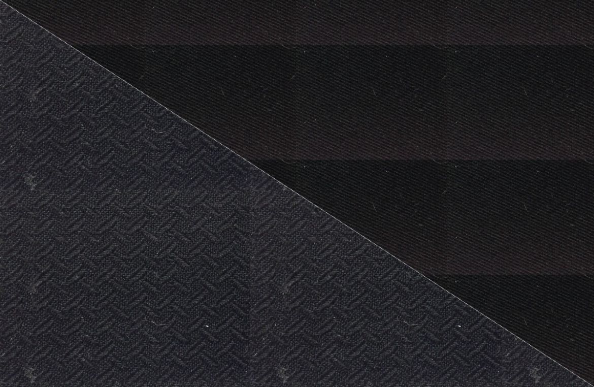 Picture of Cabrio Cloth on Black - Mohair Hooding (With Black Backing)