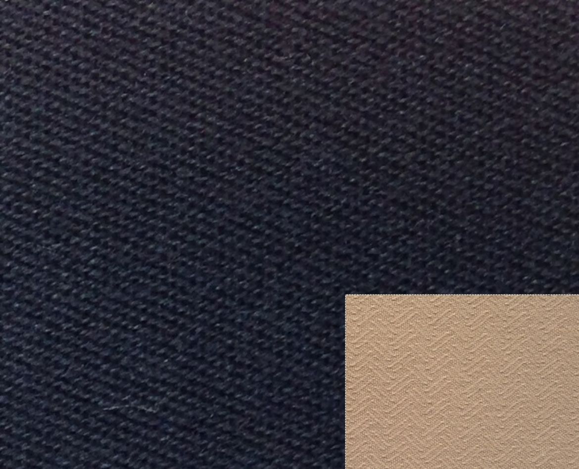 Picture of Cabrio Cloth on Beige - Mohair Hooding with beige backing