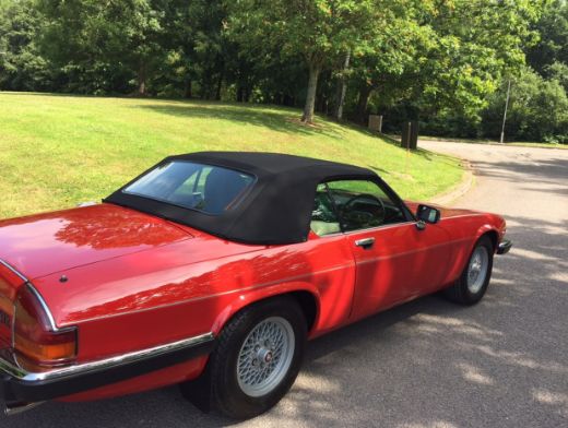 Picture of XJS Full Convertible Hood (H410)